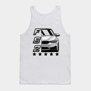 White M4 F82 Tank Top